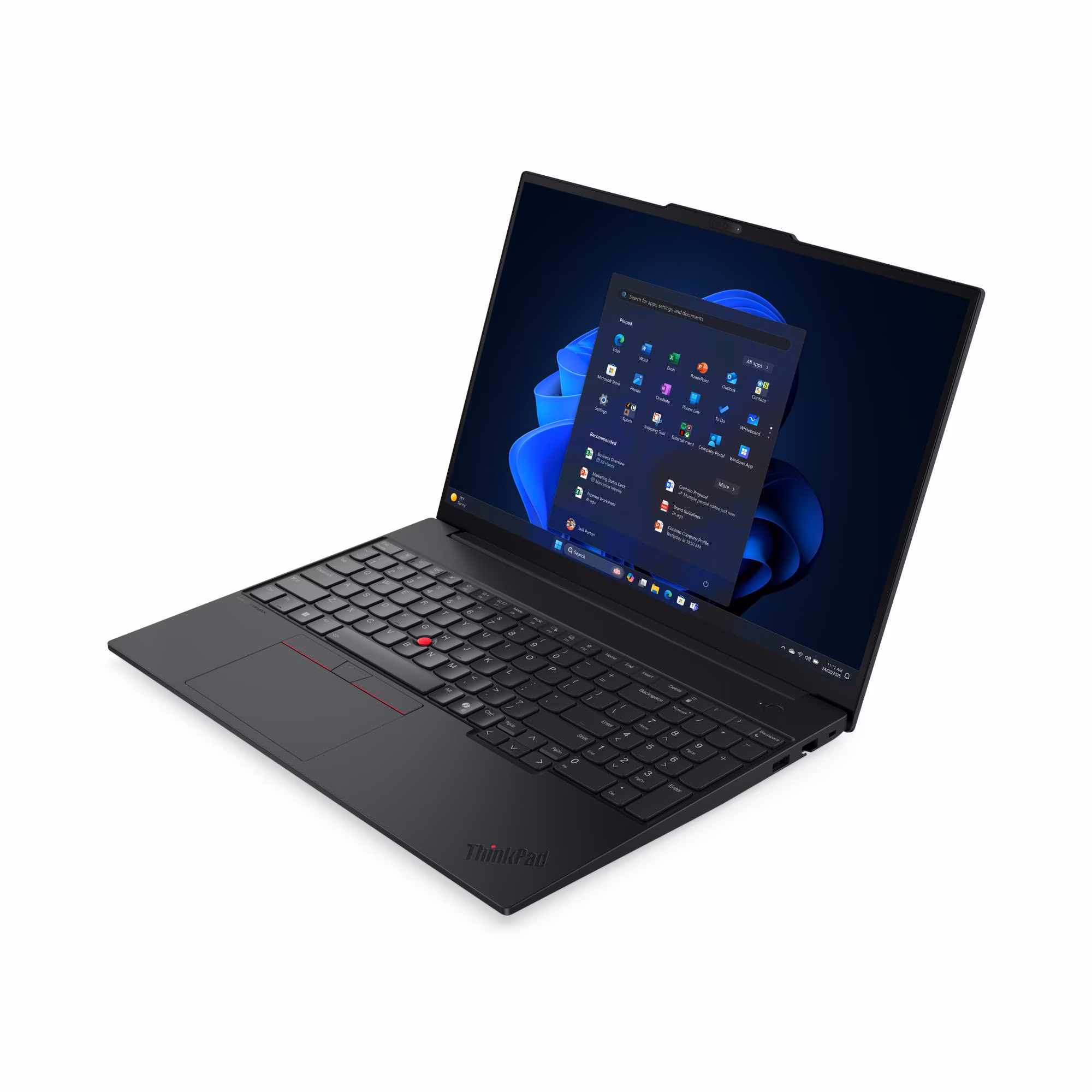 Laptop Lenovo ThinkPad E16 Gen 3 (21SR002LVA)(Ultra 7-255H, 16GB, 512GB, NoOS, 16.0FHD, Đen)