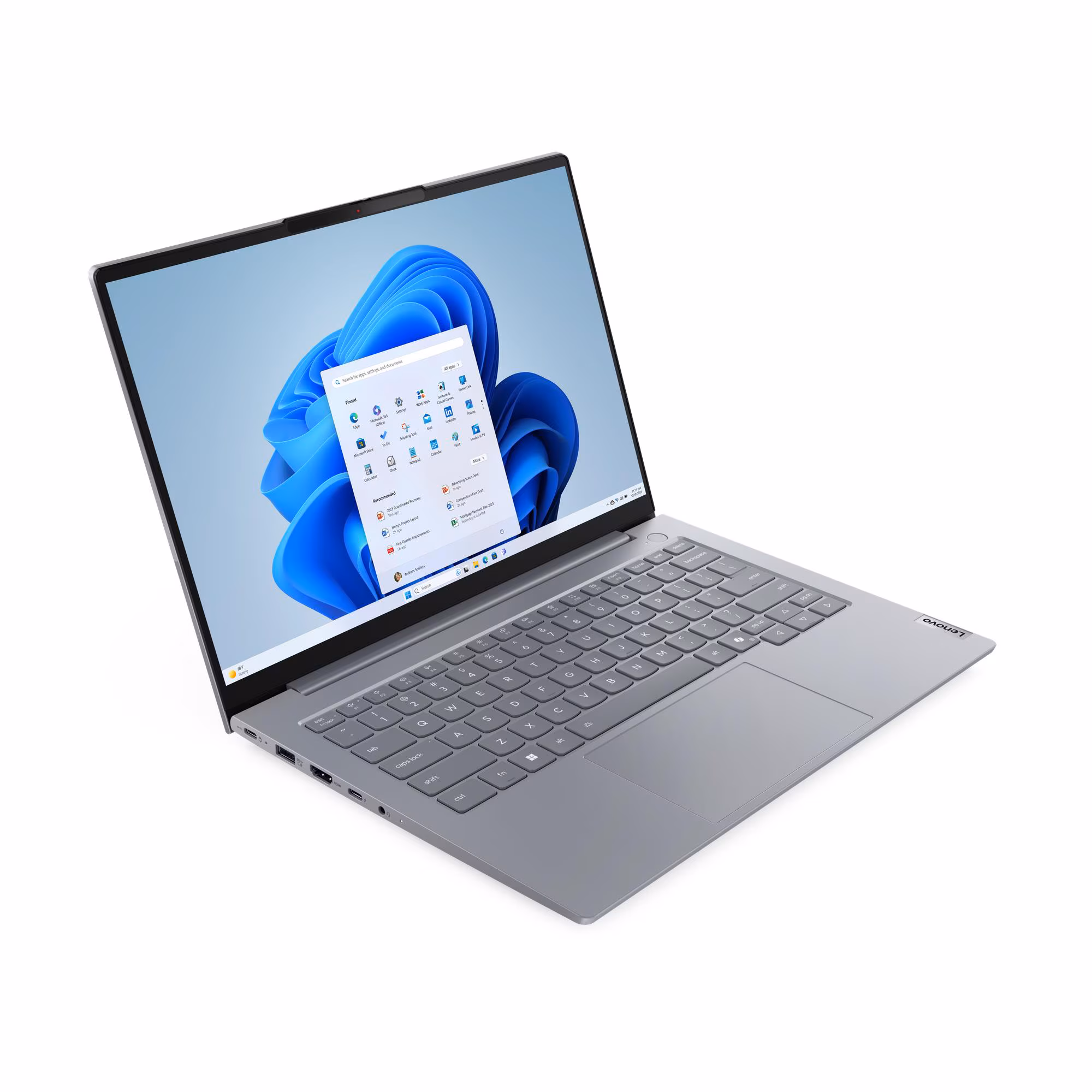 Laptop Lenovo ThinkBook 14 G9 IRL (21UY008HVA)(Core i5-13420H, 16GB, 1TB, NoOS, 14.0FHD, Xám)