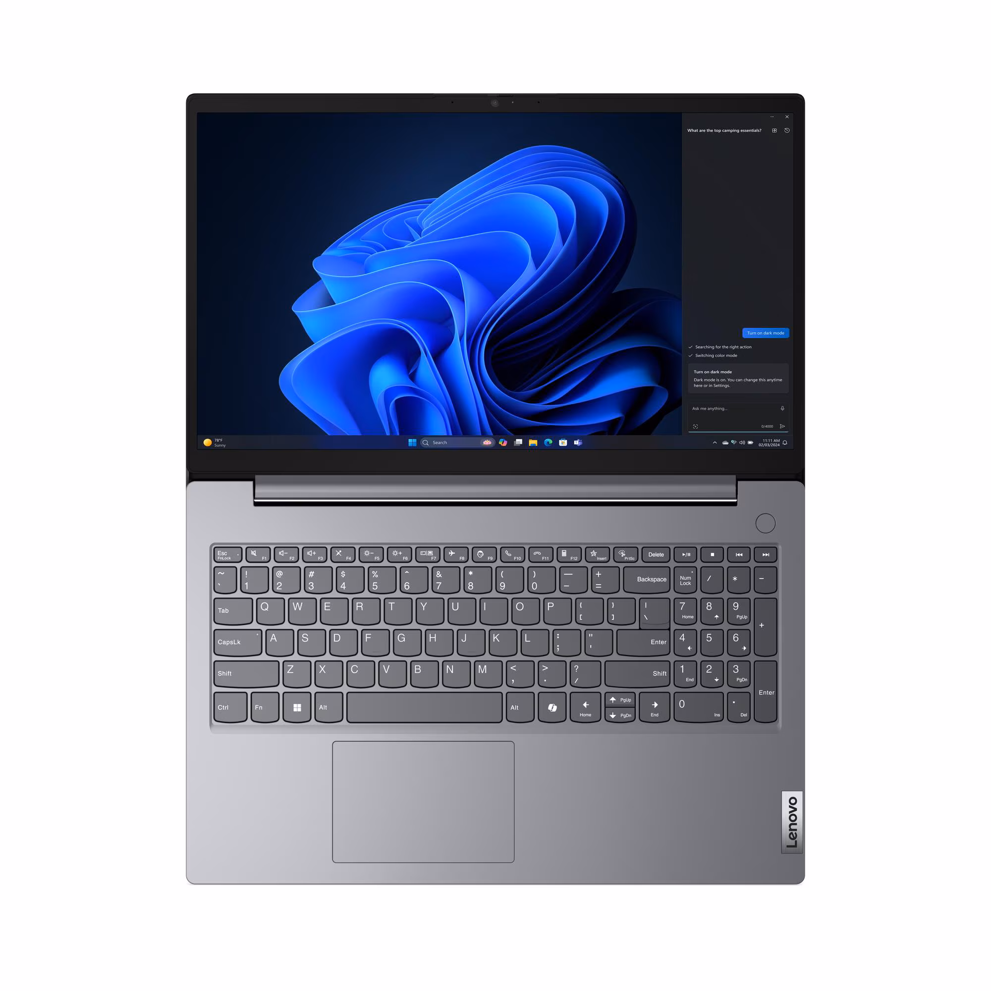 Laptop Lenovo V15 G5 IRL (83HF00BVVN)(Core i5-13420H, 8GB, 512GB, W11H, 15.6FHD, Xám)