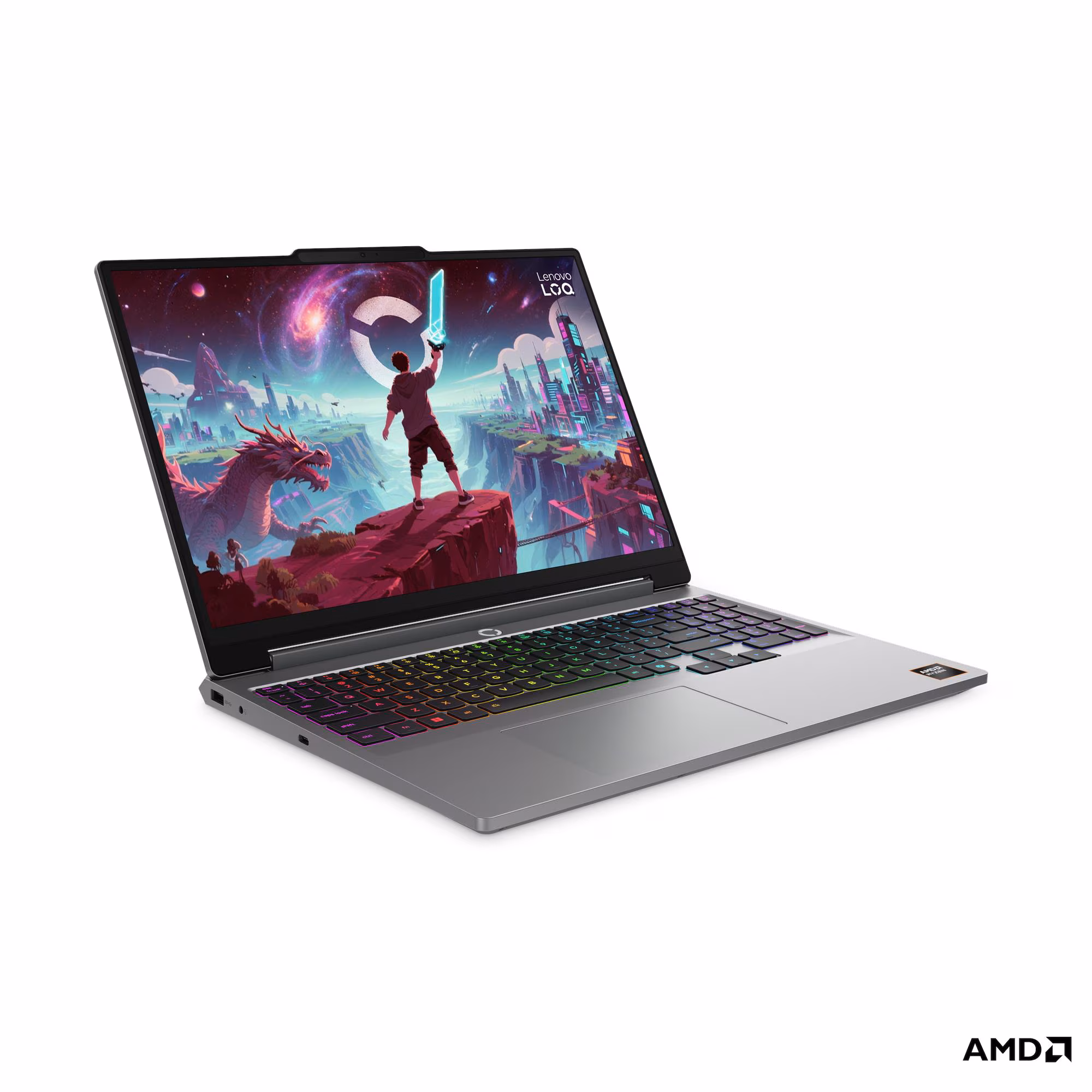 Lenovo LOQ 15AHP11 (83TN0040VN) (Ryzen 7 250, 16GB , 512GB, RTX 5050_8GB, 15.3FHD 165Hz, W11H, Xám)