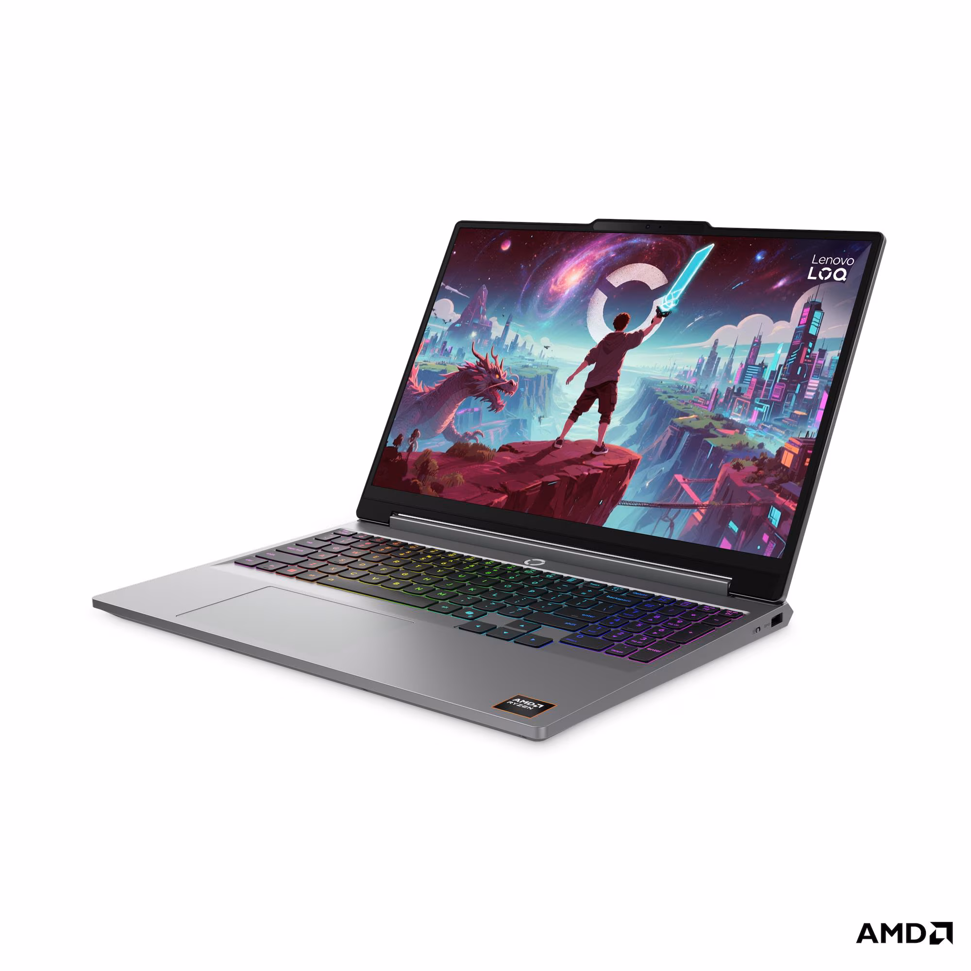 Lenovo LOQ 15AHP11 (83TN0040VN) (Ryzen 7 250, 16GB , 512GB, RTX 5050_8GB, 15.3FHD 165Hz, W11H, Xám)