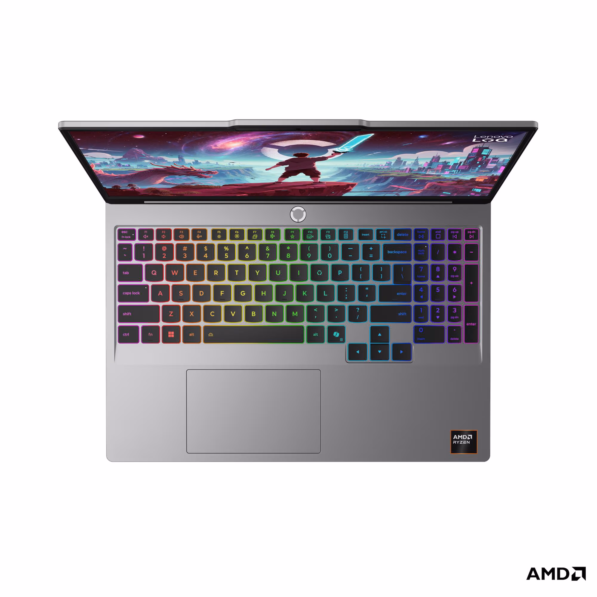 Lenovo LOQ 15AHP11 (83TN0040VN) (Ryzen 7 250, 16GB , 512GB, RTX 5050_8GB, 15.3FHD 165Hz, W11H, Xám)