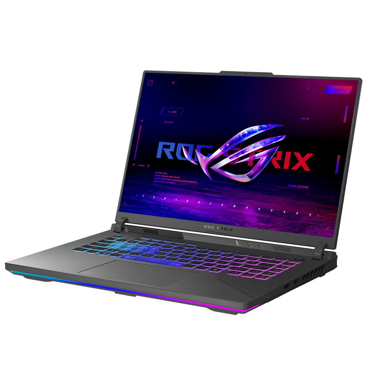 Laptop ASUS ROG Strix G16 (G614PH-RV176W)(Ryzen 9-8940HX, 16GB, 512GB, RTX 5050_8GB, 16.0FHD+ 165Hz , W11H, Xám)