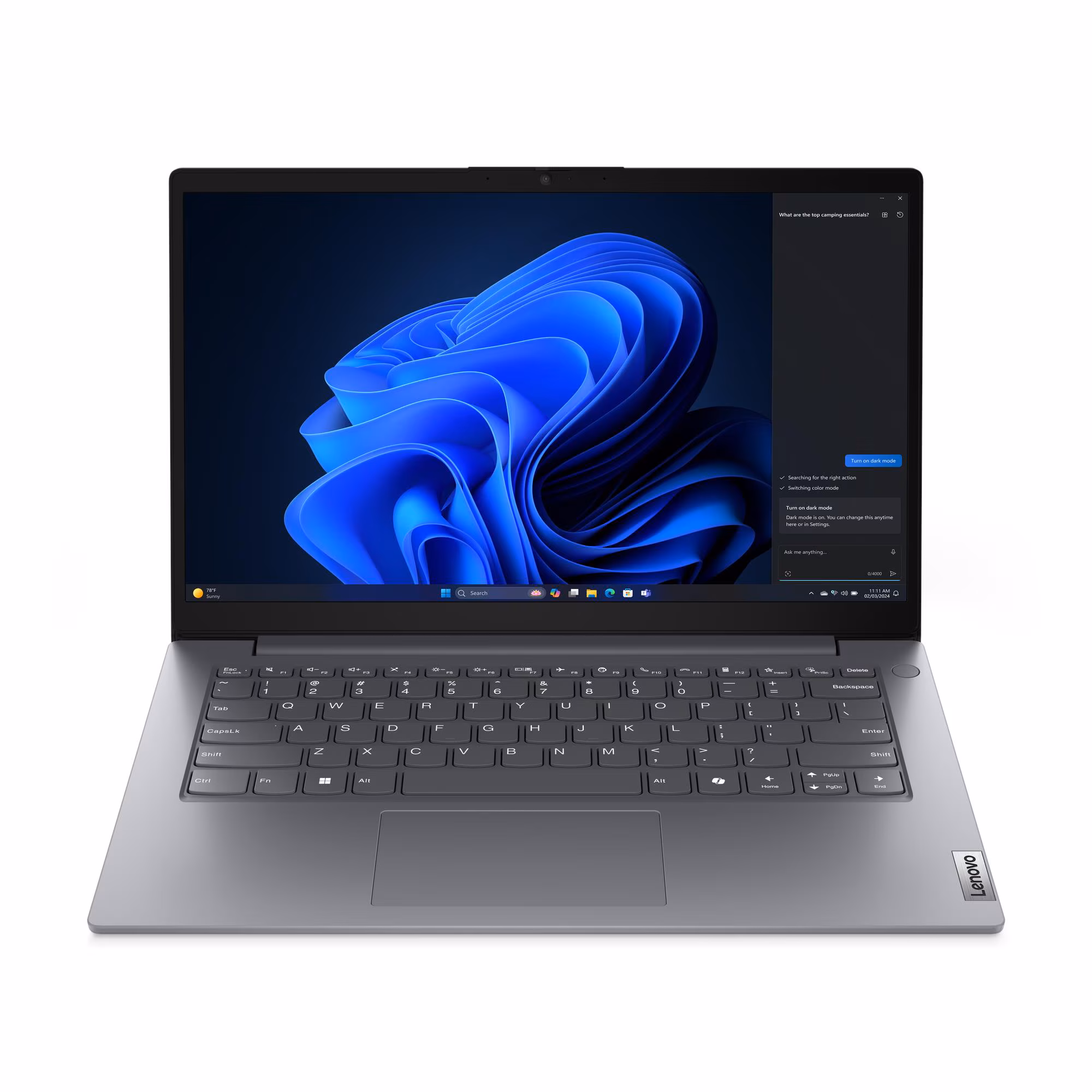 Laptop Lenovo V14 G5 IRL (83HD003EVA)(Core 7-240H, 16GB, 1TB, NoOS, 14.0FHD, Xám)