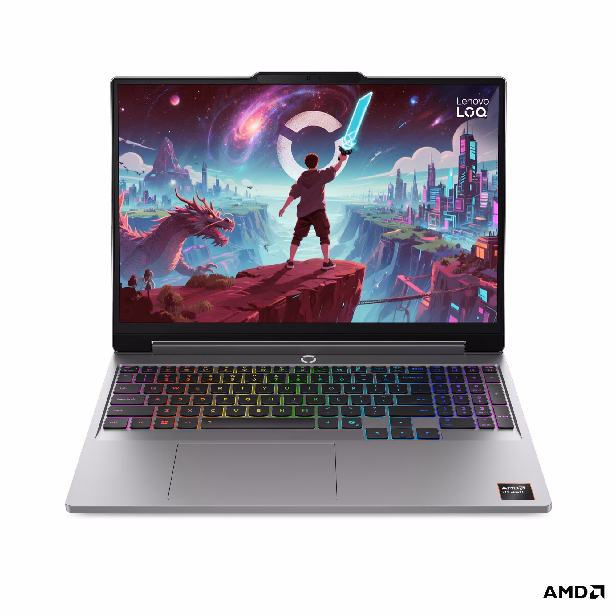 Lenovo LOQ 15AHP11 (83TN0040VN) (Ryzen 7 250, 16GB , 512GB, RTX 5050_8GB, 15.3FHD 165Hz, W11H, Xám)