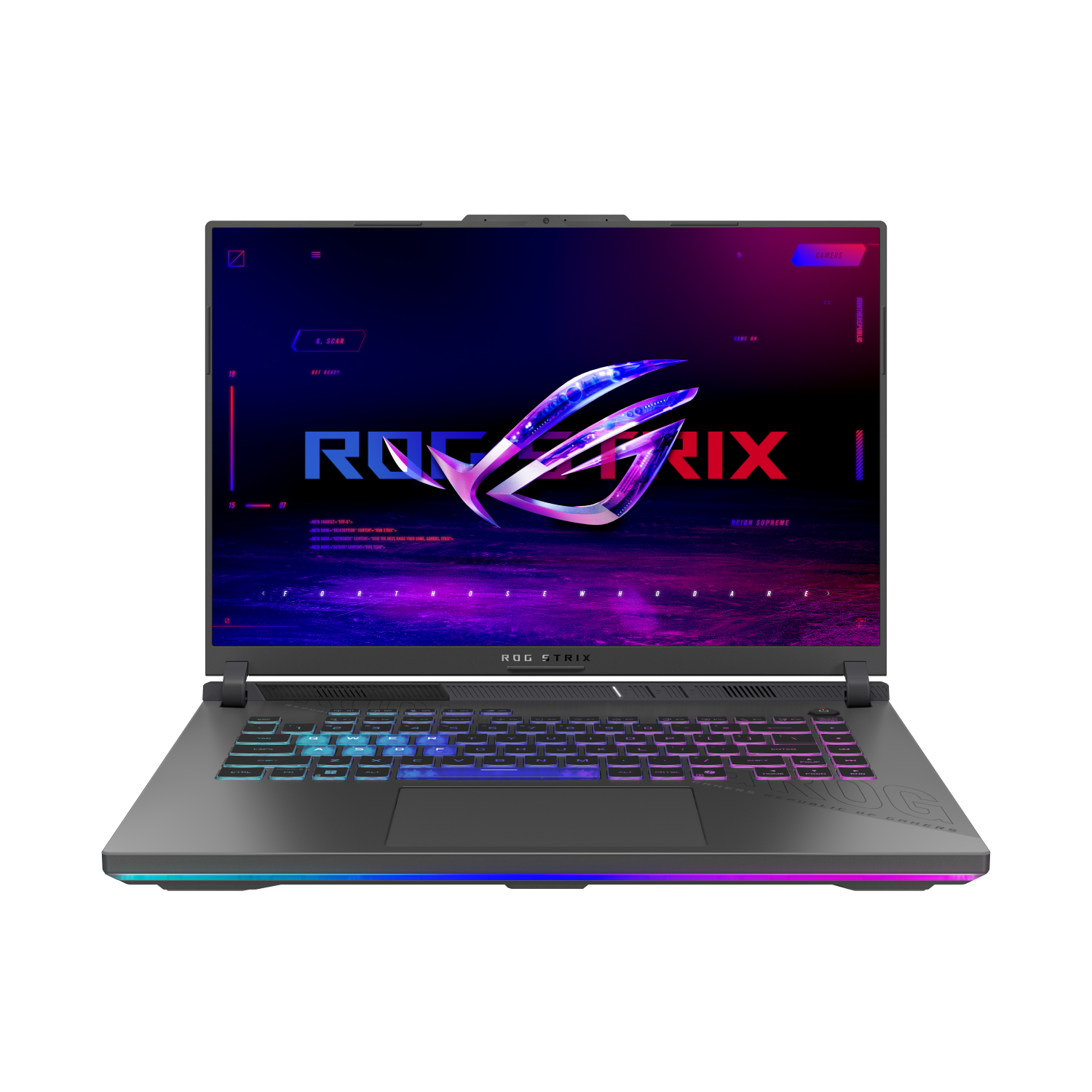 Laptop ASUS ROG Strix G16 (G614PP-TS112W)(Ryzen 9-8940HX, 16GB, 512GB,  RTX 5070_8GB, 16.0 2.5K 300Hz, W11H, Xám)